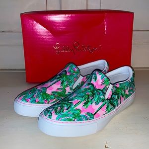 NWT Julie Sneaker / Pink blossom suite views 7